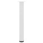 Patas para mesa de centro 4 uds acero blanco 72-74 cm