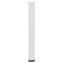 Patas para mesa de centro 4 uds acero blanco 72-74 cm