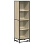 Estantería madera contrachapada color roble 40x35x139 cm