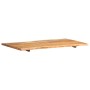 Superficie de mesa de madera maciza de acacia  100x(50-60)x2,5 cm