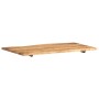 Superficie de mesa de madera maciza de acacia  100x(50-60)x2,5 cm