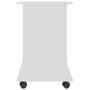 Mesa de ordenador madera contrachapada blanco 80x50x75 cm