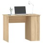 Escritorio de madera contrachapada roble Sonoma 100x55x75 cm