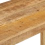 Mesa consola de madera de mango rugosa 110x35x76 cm