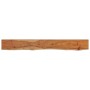 Estante pared rectangular madera acacia borde vivo 180x20x3,8cm