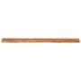 Estante pared rectangular madera acacia borde vivo 180x20x3,8cm