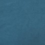 Sofá de 2 plazas terciopelo azul 140 cm