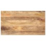 Tablero de mesa rectangular madera maciza mango 110x60x3,8 cm