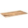 Tablero de mesa rectangular madera maciza mango 110x60x3,8 cm