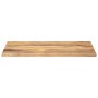 Tablero de mesa rectangular madera maciza mango 110x60x3,8 cm