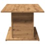 Mesa de centro madera ingeniería roble artisan 102x55,5x40 cm