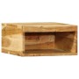 Muebles de TV de pared 2 uds madera maciza de acacia