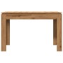 Mesa de Comedor Roble Artesano 120x60x76cm madera reconstituida