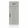 Mueble bajo de cocina porto gris sonoma madera reconstituida