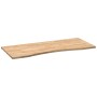 Tablero escritorio rectangular madera maciza roble sin tratar