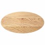 Tablero de mesa ovalado madera maciza de roble 80x40x2 cm