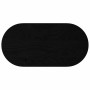 Tablero de mesa ovalado madera maciza de roble 80x40x2 cm