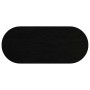 Tablero de mesa ovalado madera maciza de roble 140x60x2 cm
