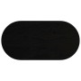 Tablero de mesa ovalado madera maciza de roble 100x50x4 cm