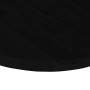Tablero de mesa ovalado madera maciza de roble 100x50x4 cm