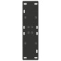 Patas de mesa de centro forma A 2uds acero negro 50x(72-73) cm