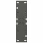 Patas de mesa centro forma A 2uds acero antracita 50x(72-73) cm