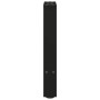 Patas de mesa de centro acero negro 2 uds 38x(42-43) cm