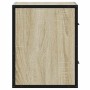 Mesitas de noche de pared 2 unidades roble Sonoma 40x31x39,5 cm
