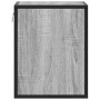 Mesita de noche de pared gris sonoma 40x31x39,5 cm