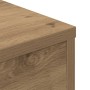 Mesa de centro madera ingeniería roble artisan 55x55x30 cm
