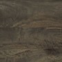 Mesita de noche de madera maciza de mango negra 40x33x46 cm