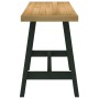 Escritorio NOAIN patas en A madera maciza pino 120x50x75 cm