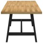 Mesa comedor NOAIN patas forma A madera maciza pino 180x90x75cm
