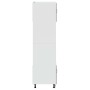 Armarios para horno 2 uds Lucca gris hormigón madera ingeniería