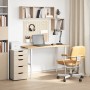 Tablero escritorio rectangular madera maciza roble sin tratar