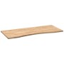 Tablero escritorio rectangular madera maciza roble sin tratar