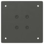 Patas para mesa de centro 4 uds acero antracita 100-102 cm