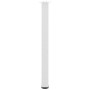 Patas para mesa de centro 4 uds acero blanco 90-92 cm
