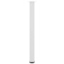 Patas para mesa de centro 4 uds acero blanco 90-92 cm