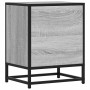 Mesitas noche 2 uds madera ingeniería gris sonoma 40x31x50 cm