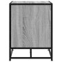 Banco zapatero madera de ingeniería gris sonoma 84x40x53,5 cm