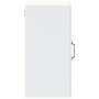 Armario pared para cocina puerta cristal Porto blanco brillante