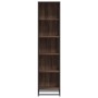 Estantería madera ingeniería roble marrón 40x35x170,5 cm