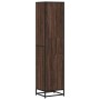 Estantería madera ingeniería roble marrón 40x35x170,5 cm