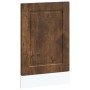 Panel lavavajillas Porto madera contrachapada roble ahumado