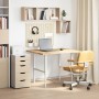 Tablero escritorio rectangular madera maciza roble sin tratar