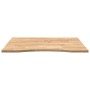 Tablero escritorio rectangular madera maciza roble sin tratar