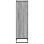 Estantería madera de ingeniería gris sonoma 65,5x33x107,5 cm