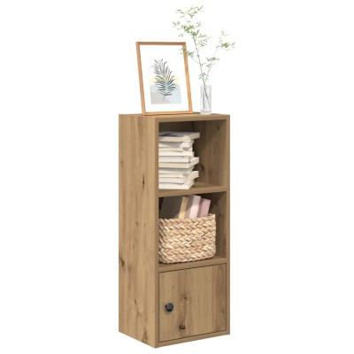 Estantería de madera de ingeniería roble artisan 31x24x77 cm