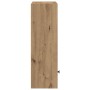 Estantería de madera de ingeniería roble artisan 31x24x77 cm